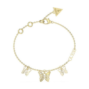 Pulsera con Mariposas Guess JUBB04102JWYGWHL