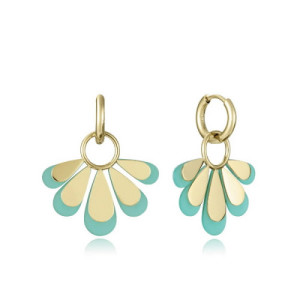 Pendientes de Acero con Colgante de Flor Viceroy 14149E01016