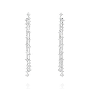 Pendientes Largos de Plata Marina García Claudia Riviere 91032PB