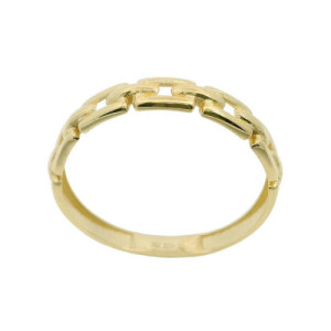 Anillo de Oro con Eslabones AN010541